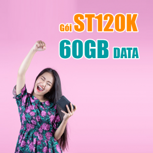 Gói ST120K Viettel ưu đãi 30GB + Miễn phí Data truy cập ViettelTV